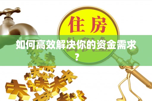龙游如何高效解决你的资金需求？
