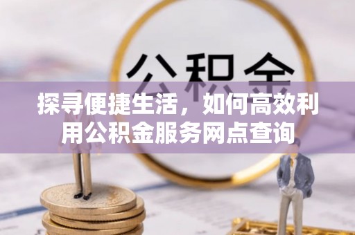 龙游探寻便捷生活，如何高效利用公积金服务网点查询