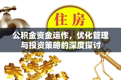 龙游公积金资金运作，优化管理与投资策略的深度探讨