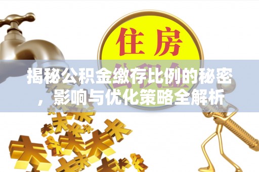 龙游揭秘公积金缴存比例的秘密，影响与优化策略全解析