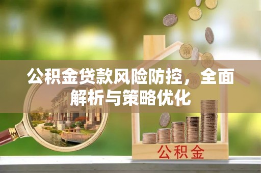 龙游公积金贷款风险防控，全面解析与策略优化