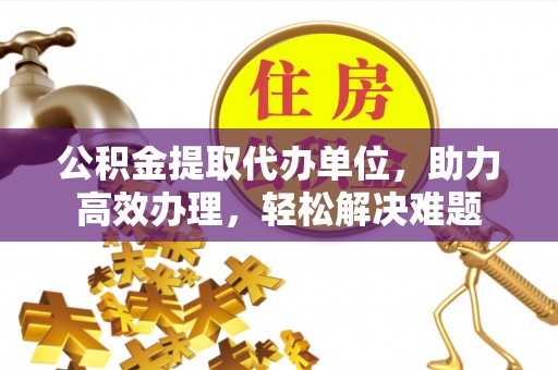 龙游公积金提取代办单位，助力高效办理，轻松解决难题