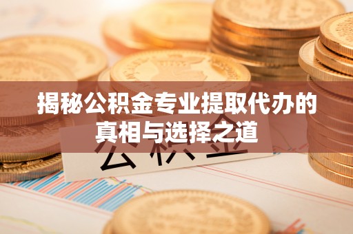 龙游揭秘公积金专业提取代办的真相与选择之道
