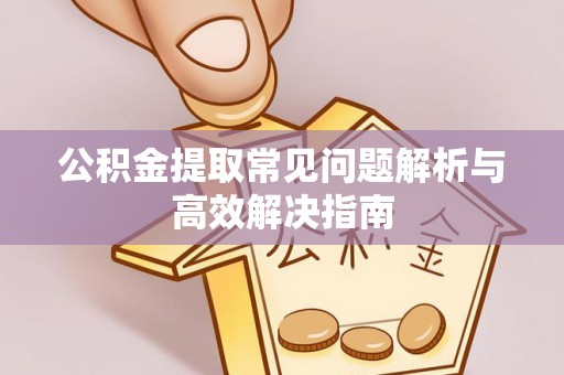 龙游公积金提取常见问题解析与高效解决指南
